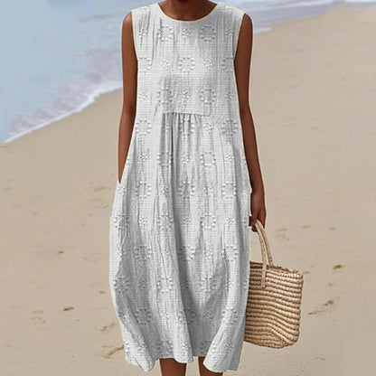 Ženska obleka brez rokavov