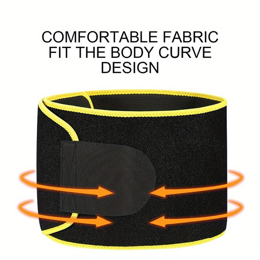 【💪 Spodbuja potenje in boljše kurjenje maščob】Tekaški pas za učvrstitev pasu, kurjenje maščob in potenje