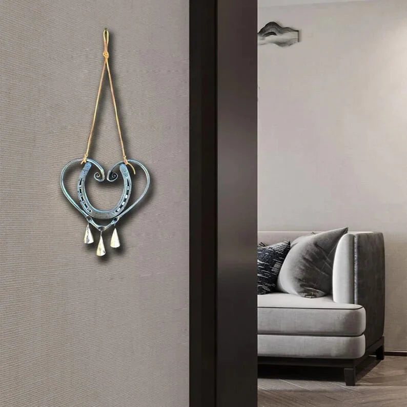 【⏰Časovno omejena polovična cena】Ročno izdelan srečni gong z jeklenimi žeblji