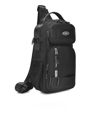 【💪🏻Najboljši pomočnik, ko greste ven】Nastavljiva torba za čez prsi iz blaga Oxford