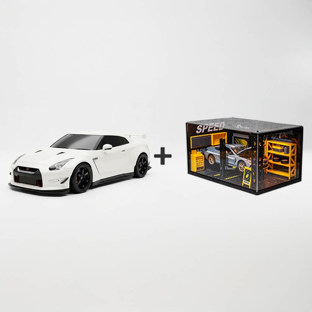 📢📢60% POPUST!!🏎️Dekoracija z lučko v obliki superšportnega avtomobila GTR