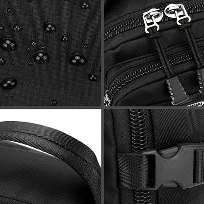 【💪🏻Najboljši pomočnik, ko greste ven】Nastavljiva torba za čez prsi iz blaga Oxford