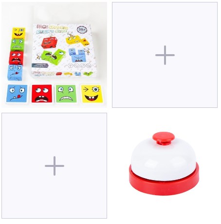 【👨👩👧👦 Razvijajte logično mišljenje in koordinacijo rok in oči】5D sestavljanko, ki spreminja obraze, družinska igra