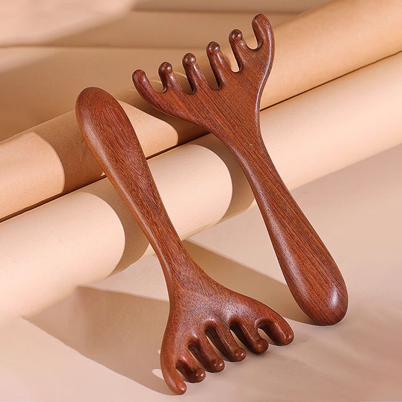 【🎁Več ko kupite, več popustov dobite】Šestrežni energijski masažni glavnik