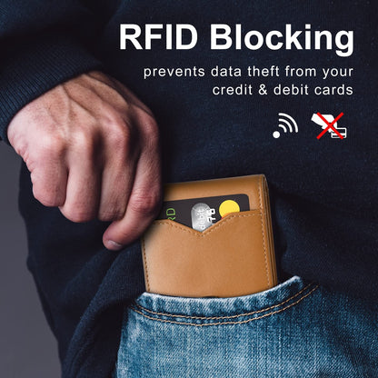 👛👛Moška ultra tanka denarnica z RFID blokado