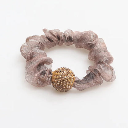 【🔥Kupite 1 kosa in dobite 4 gratis (5 kosov)🔥】Elegantni mrežasti trakovi za lase s kristali