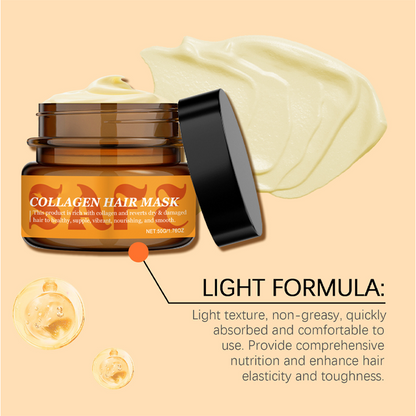 🔥Več ko kupite, več popustov dobite🔥Kolagena maska za lase za suhe in poškodovane lase
