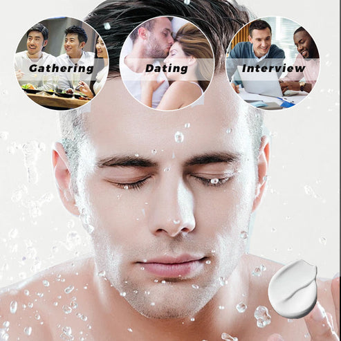 【🎁Več ko kupite, več popustov dobite】Kremna podlaga za moške - prekrivna, vlažilna in posvetlitvena