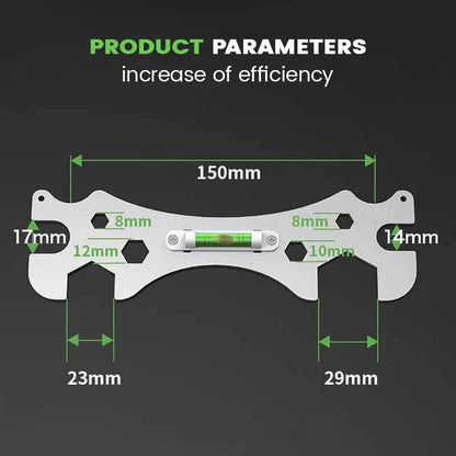 【🎁Več ko kupite, več popustov dobite】Večfunkcijski kopalniški ključ