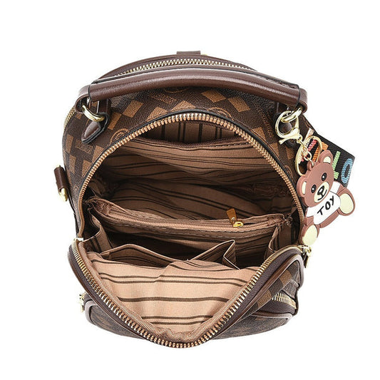 😍3 barve izbire! Moden nahrbtnik z diamantnim potiskom ✨