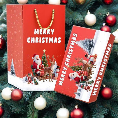 【🎁Več ko kupite, več popustov dobite】Unikalne składane pudełko na prezent świąteczny typu pop-up