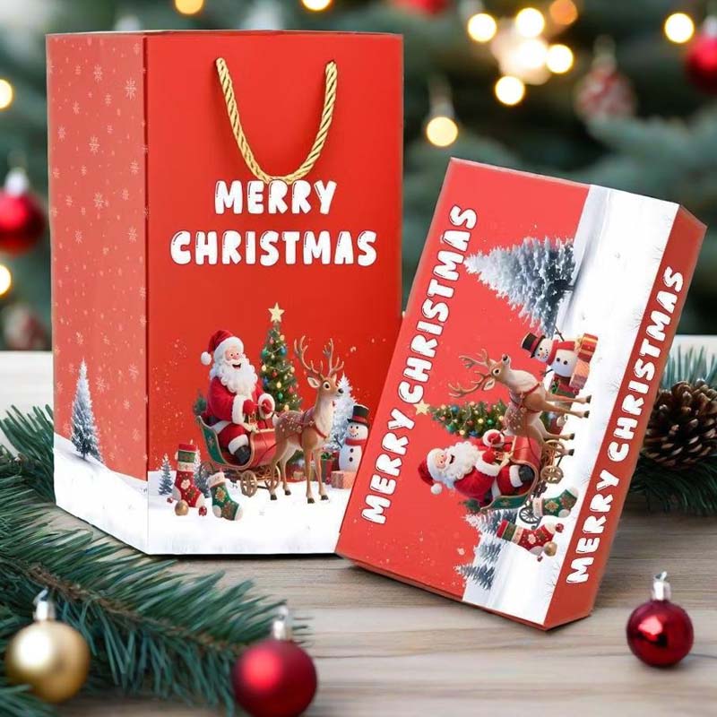【🎁Več ko kupite, več popustov dobite】Unikalne składane pudełko na prezent świąteczny typu pop-up