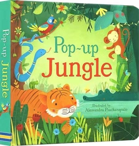 【🐉 3D prizori in žive ilustracije spodbujajo otroško domišljijo in radovednost!】Otroška knjiga s 3D živalmi