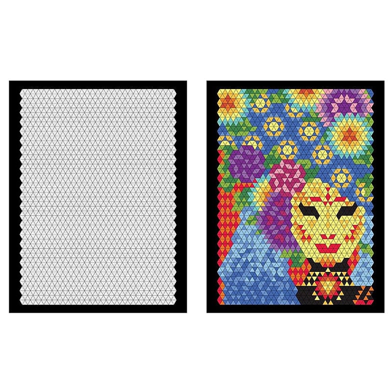 🌈 Komplet za barvanje po številkah – 100 misij, 24 barv, meditativna in ustvarjalna zabava! ✨