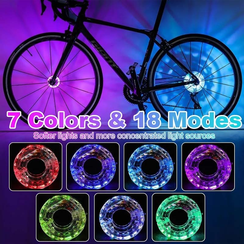 🌟 LED luč za kolo – varnost in stil za nočno vožnjo! 🚴♂️
