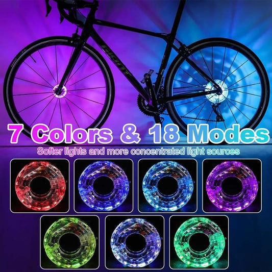 🌟 LED luč za kolo – varnost in stil za nočno vožnjo! 🚴♂️