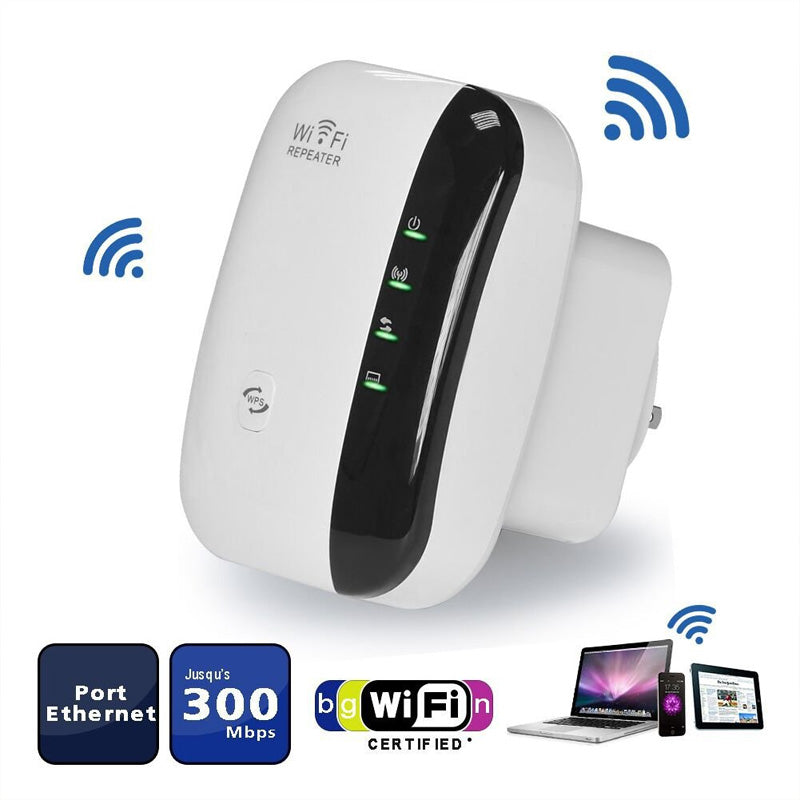 😍 Wi-Fi Repeater 300 Mbps – ojačevalnik signala 📶 Stabilna povezava v vsaki sobi!
