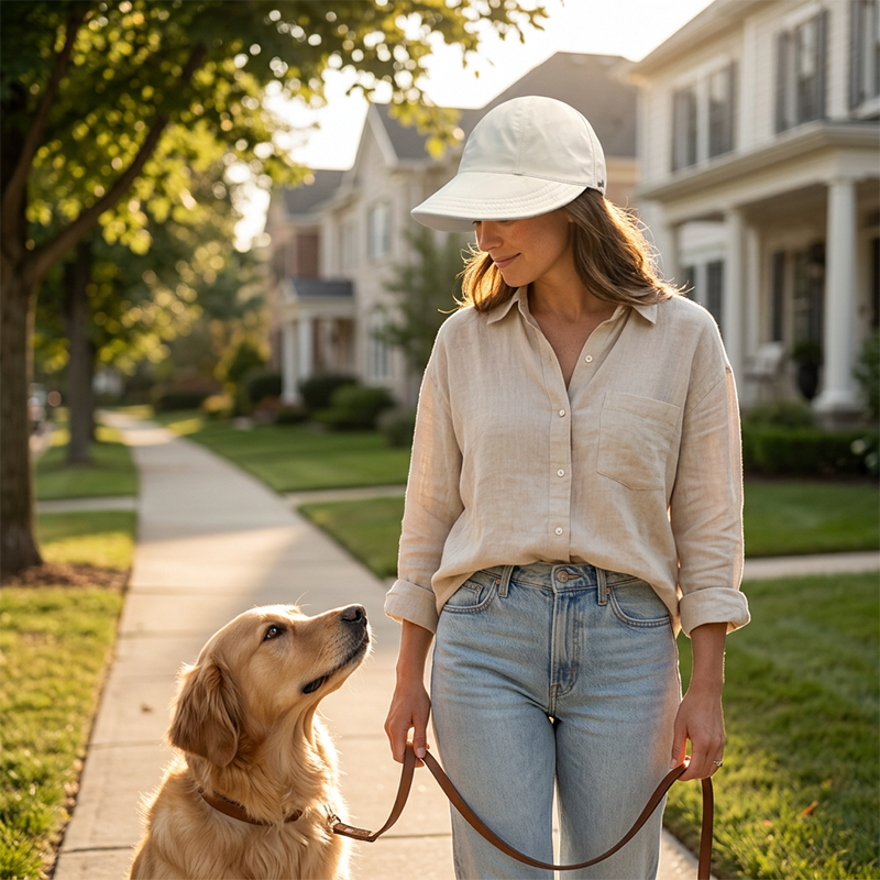 🌞 Zostaňte v tieni av pohodlí – Dámsky slnečný klobúk s UPF 50+ – platba na dobierku 🧢