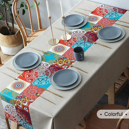 🍽️ Vodoodporen prt, odporen proti madežem – očistite mizo in poskrbite za stil! 😍